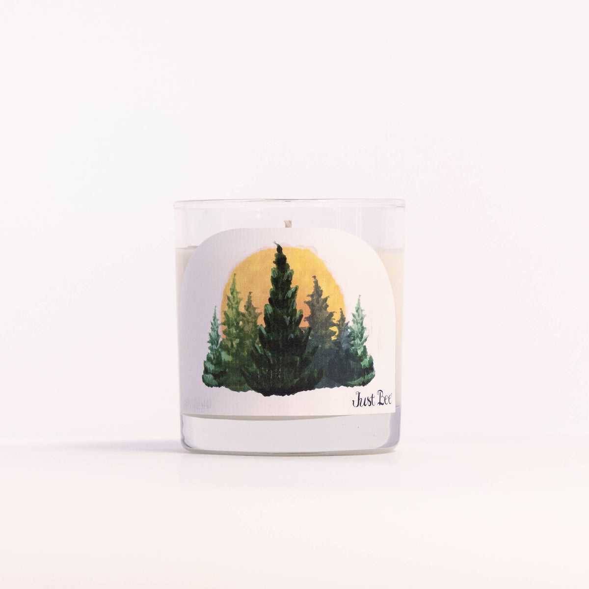 Hinoki Sanctuary - Medium Glass - Just Bee Candle