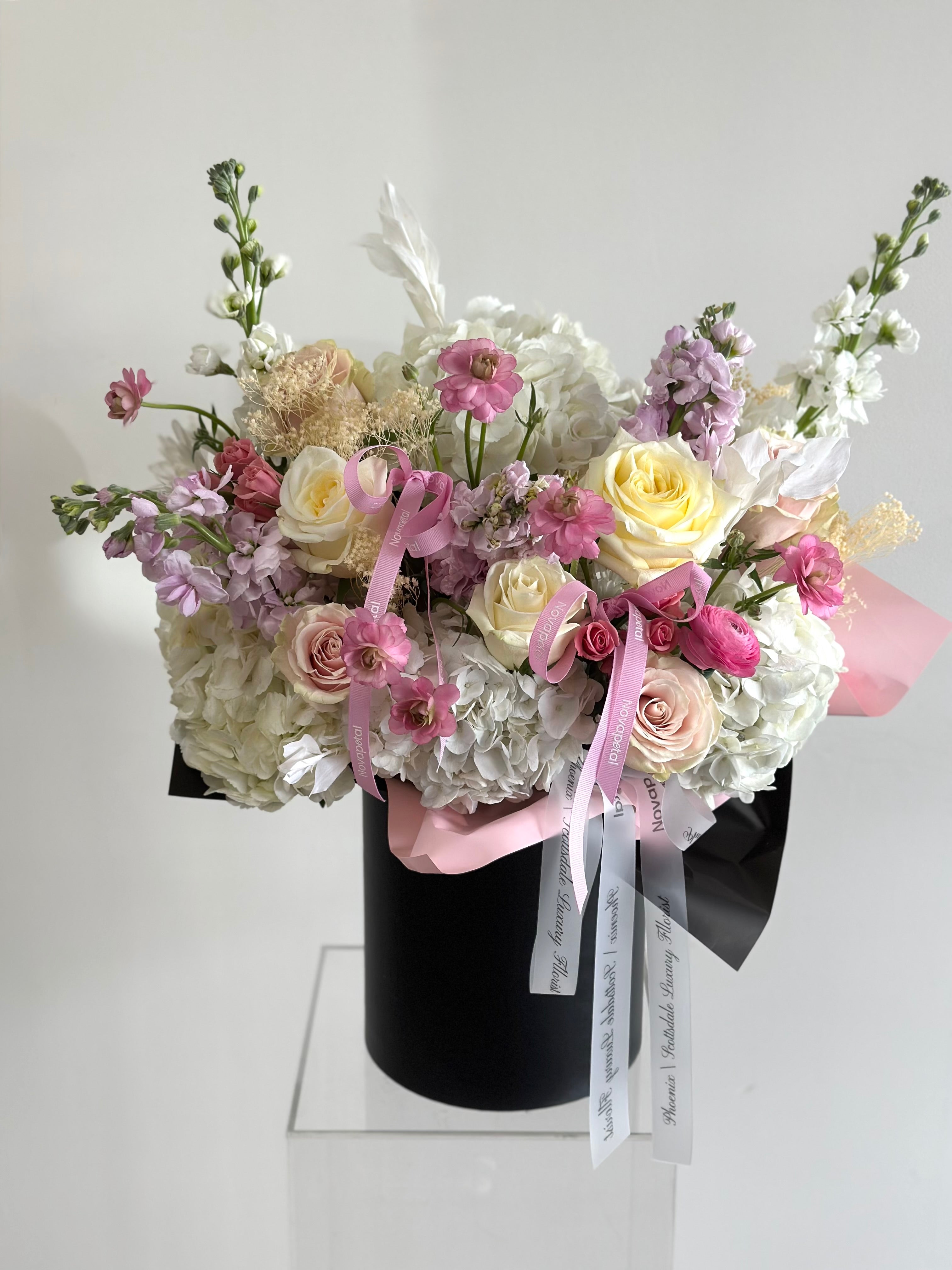 N25 flower Box arrangement