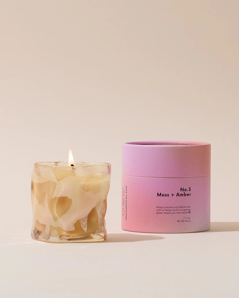 Moss + Amber Candle