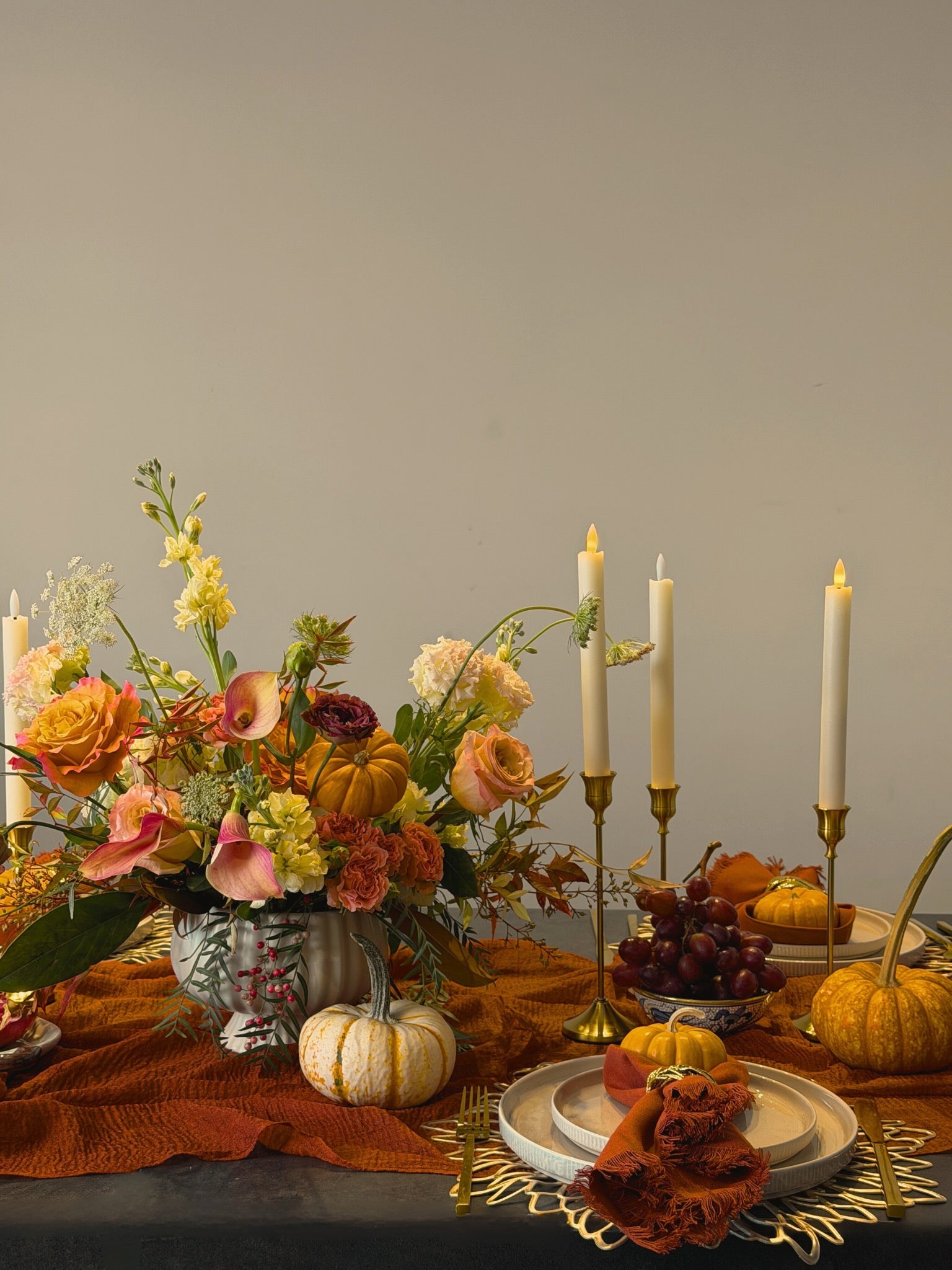 Elegant Fall Floral Arrangement