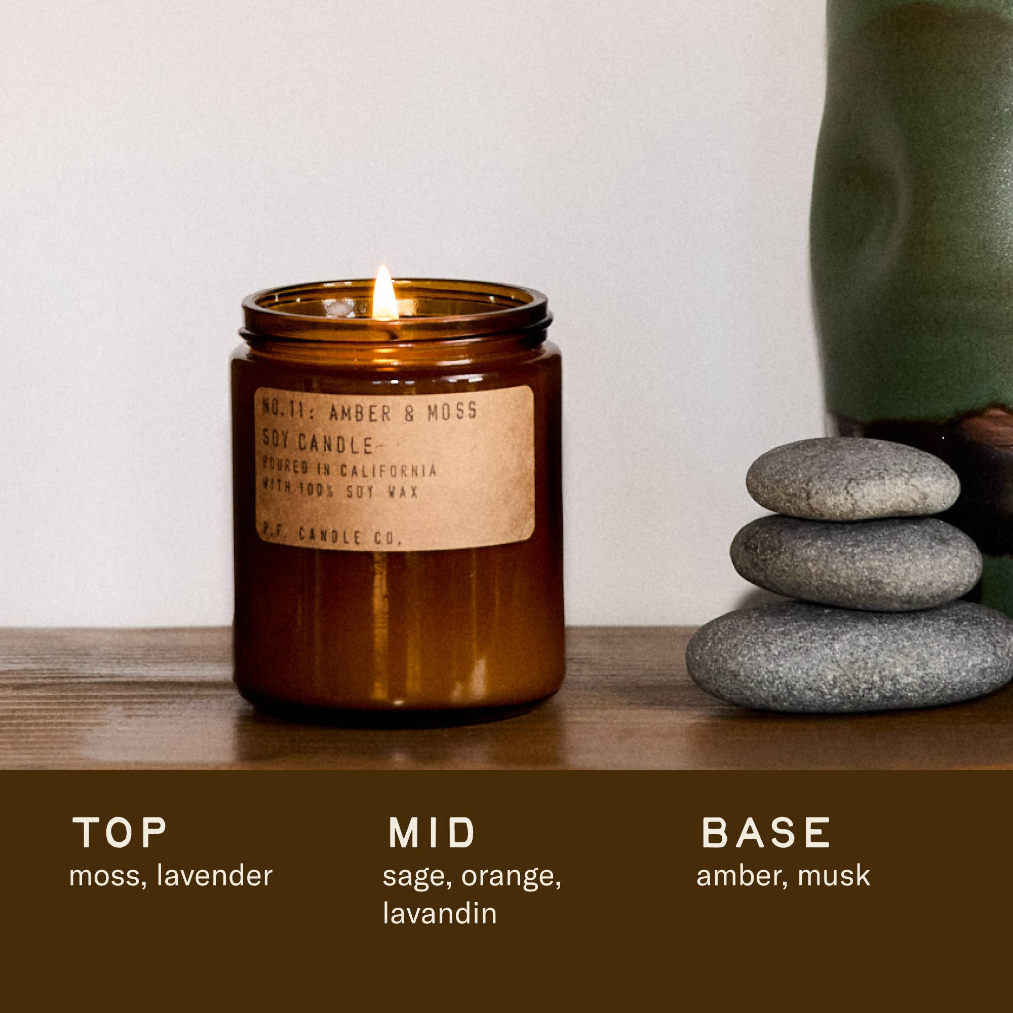 Amber & Moss - 7.2 oz Standard Candle