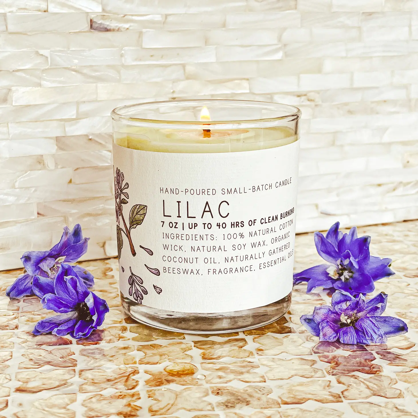 Lilac - Just Bee Candles | 7 oz