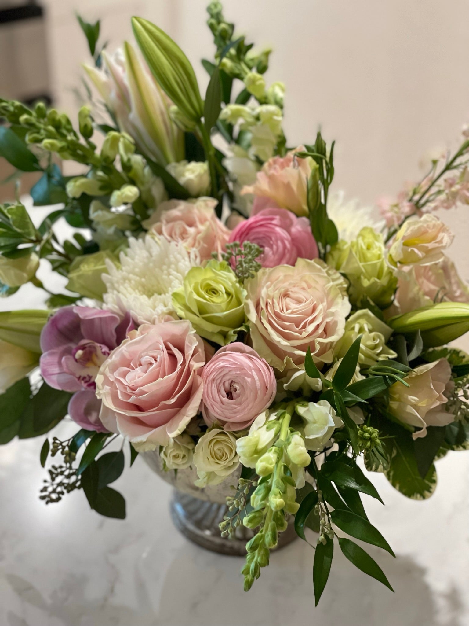 Deluxe Designer choice Chalice arrangement