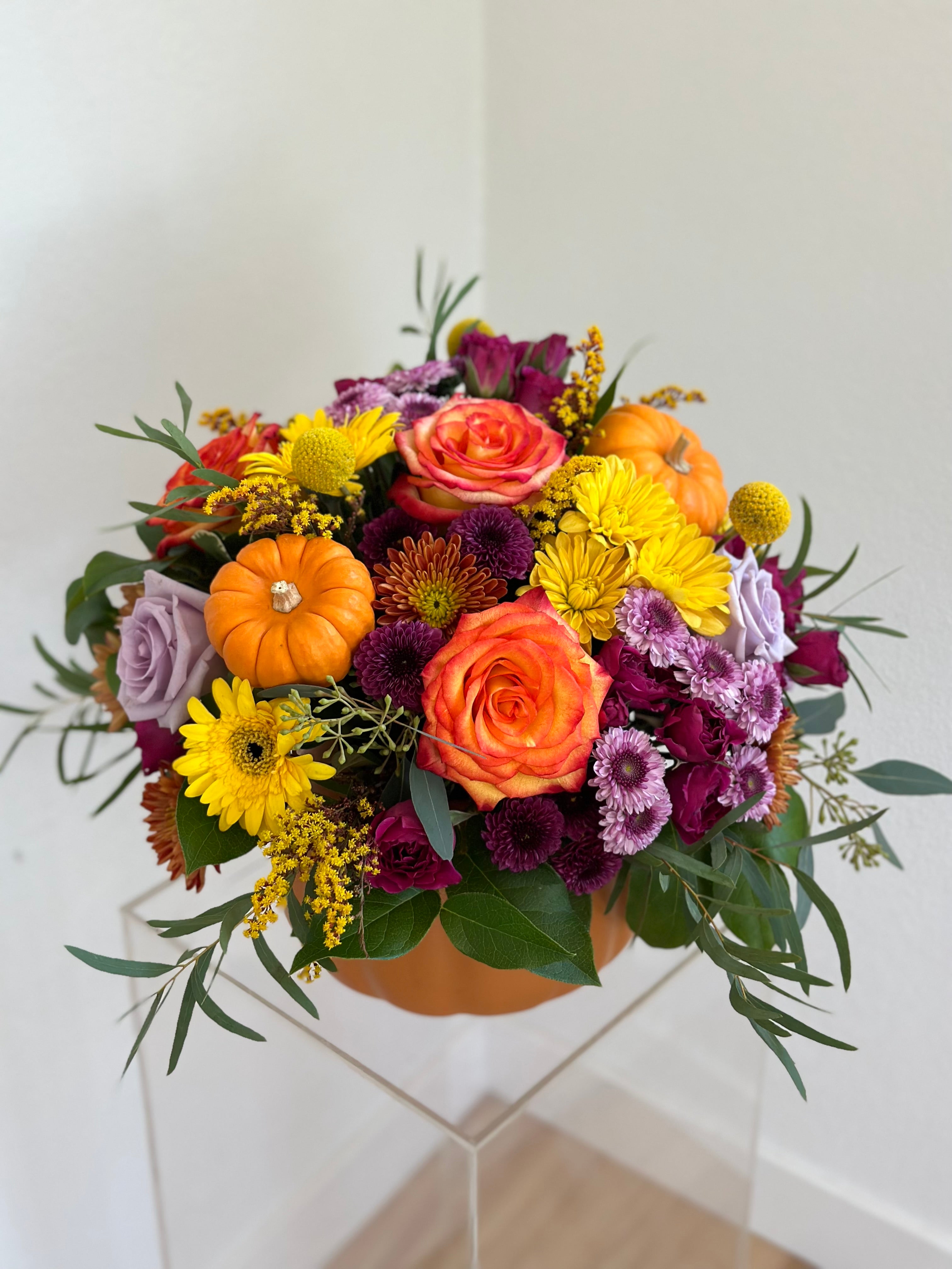 Pumpkin arrangement