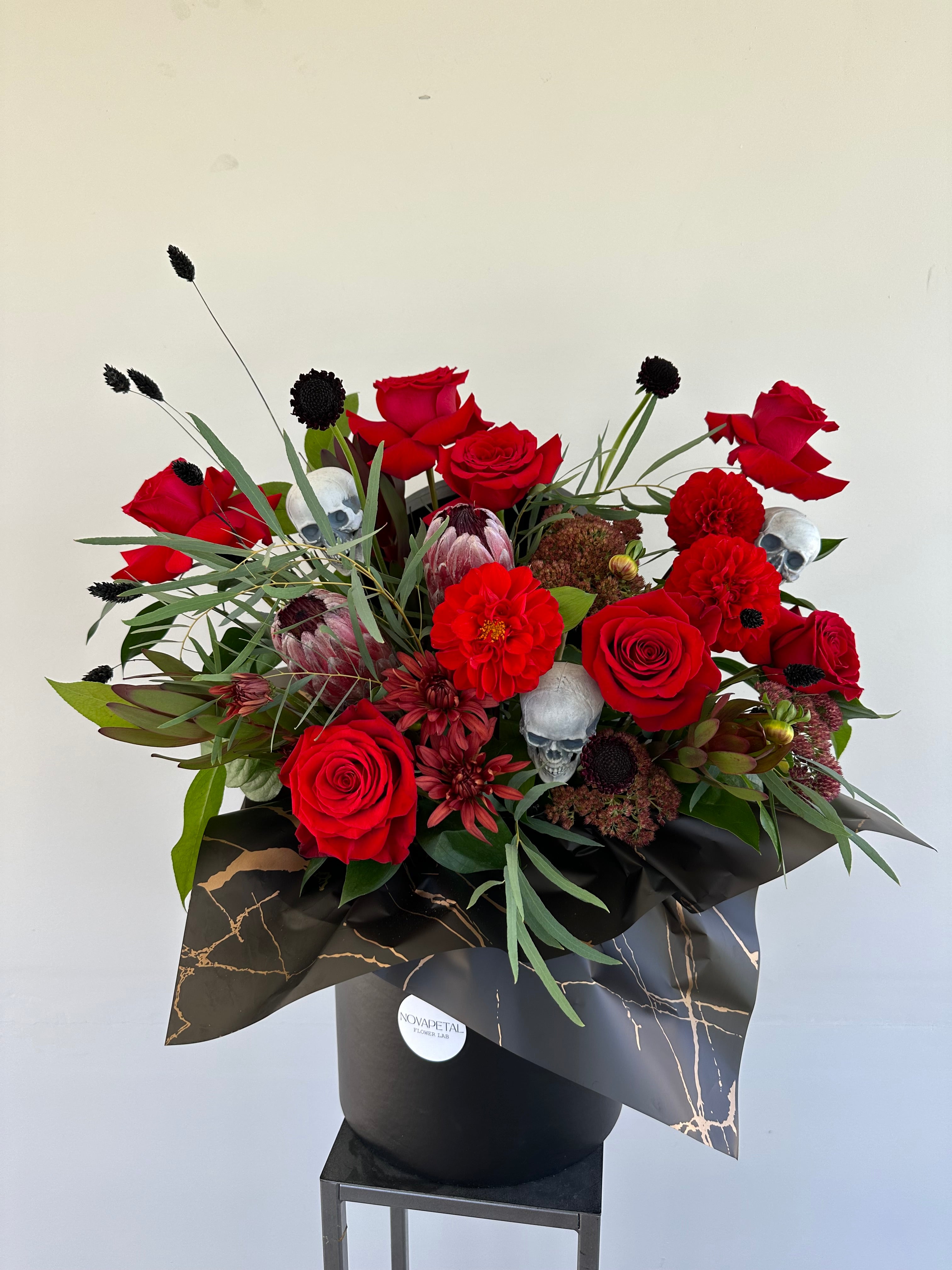 Halloween Rose Box.