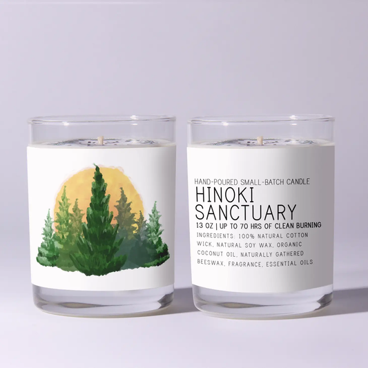 Hinoki Sanctuary - Just Bee Candles | 7 oz