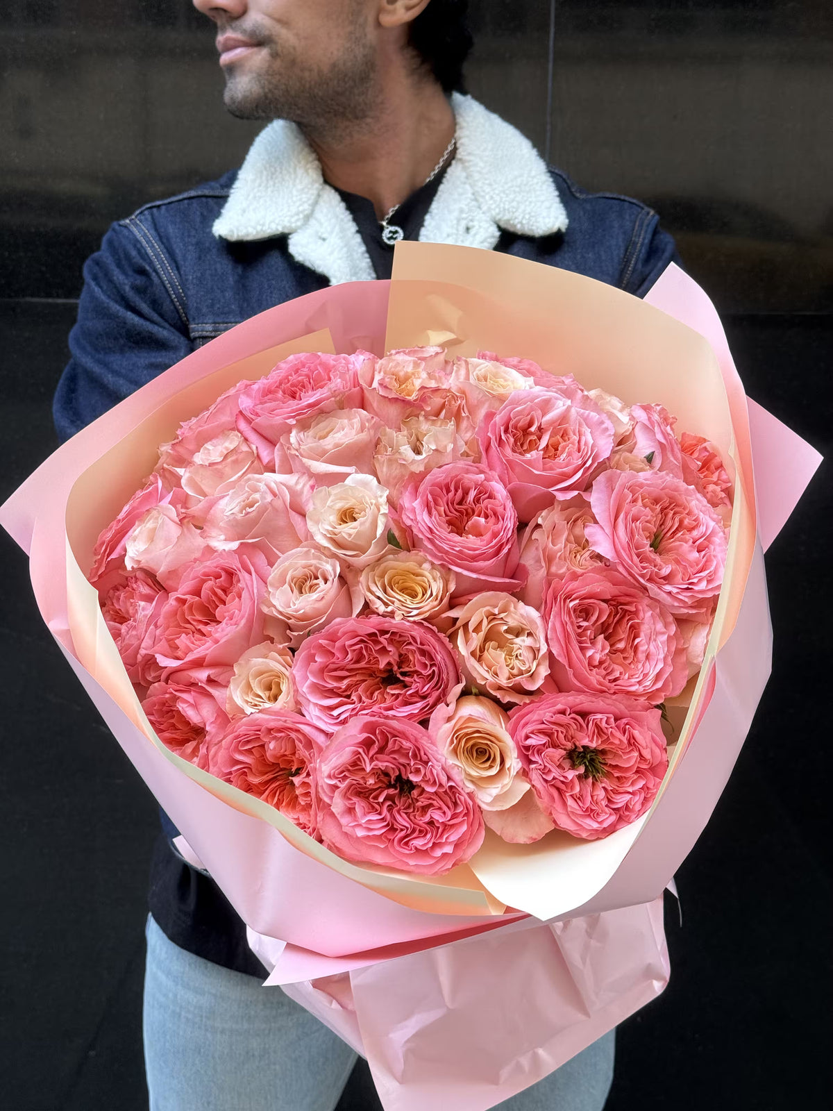 La Vie en Rose Garden Bouquet | Luxury Rose Delivery in Phoenix, AZ