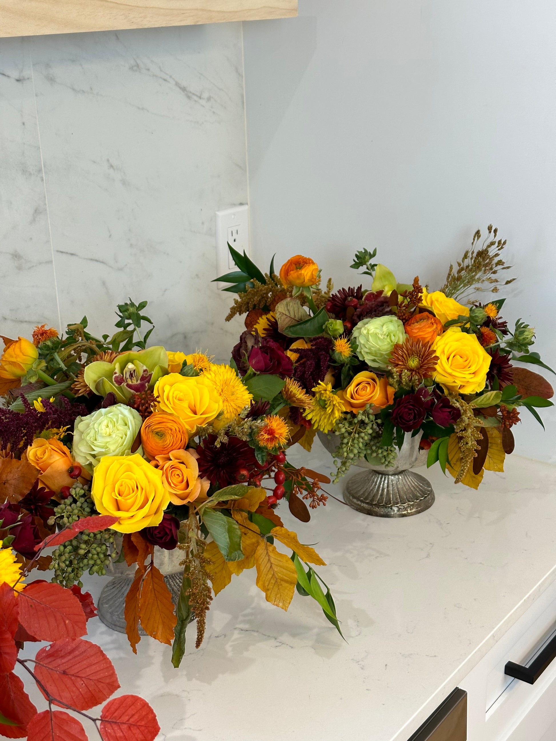 Fall Chalice Centerpiece