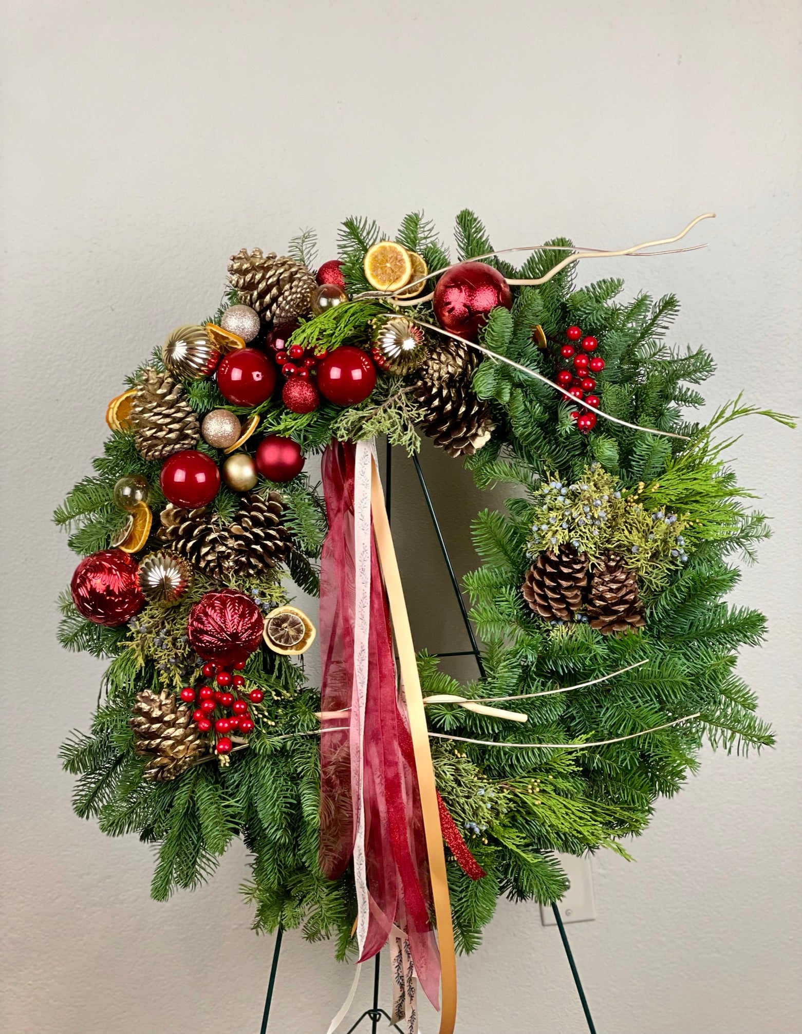 Christmas On My Mind Wreath