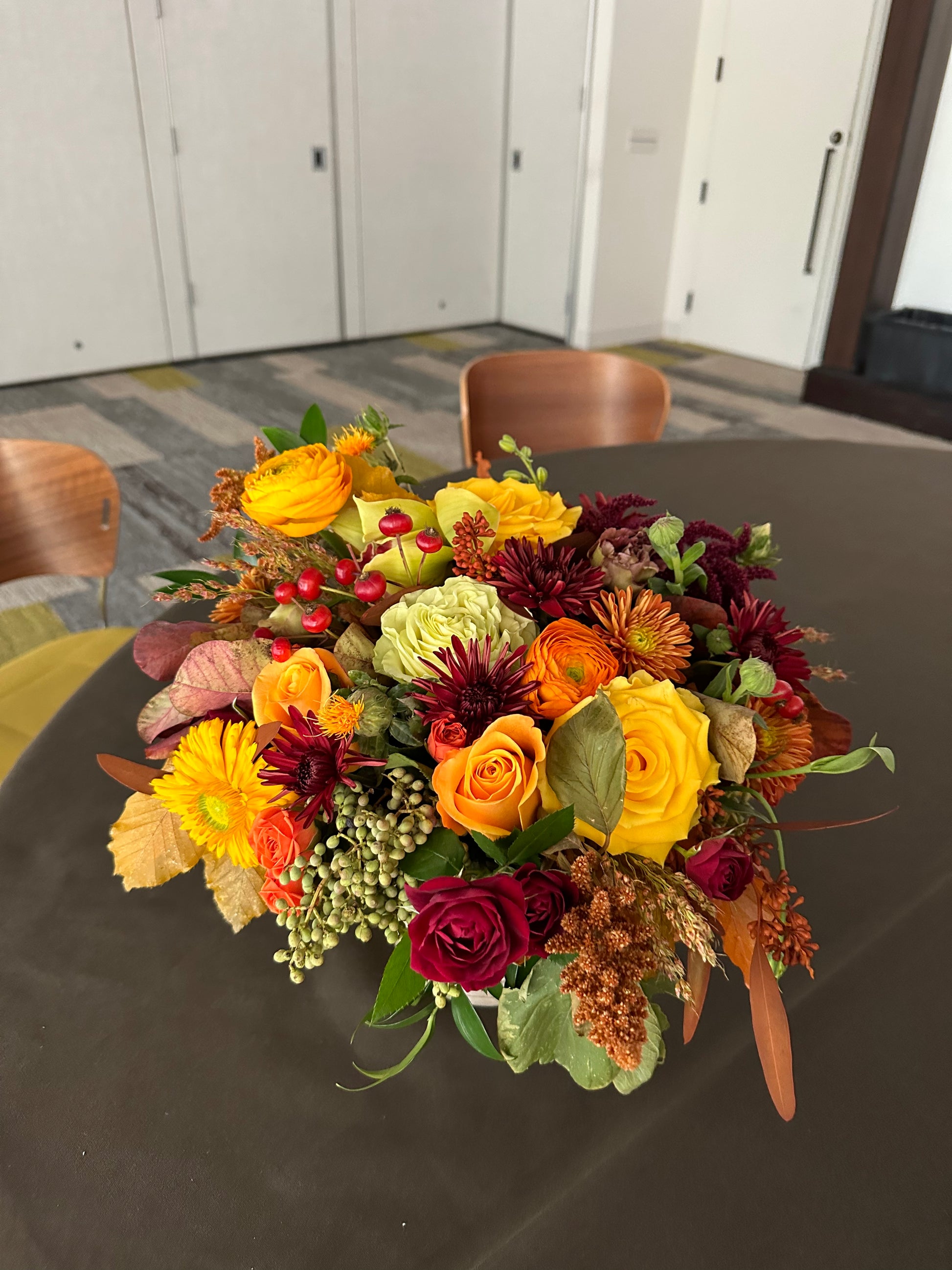 Fall Chalice Centerpiece