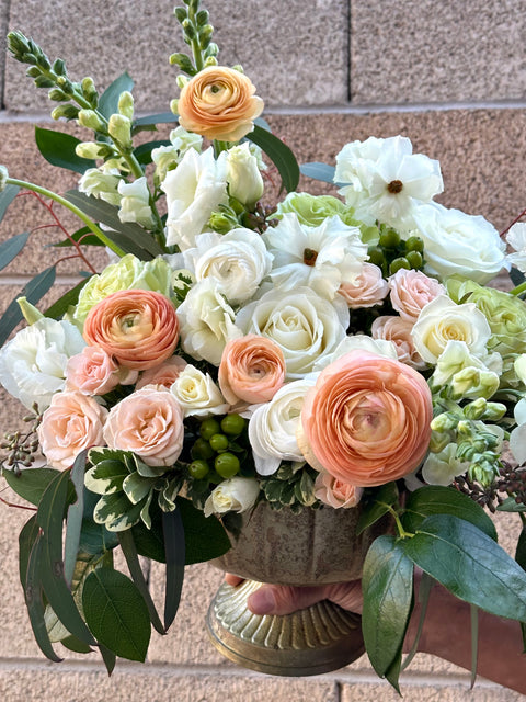 Deluxe Designer choice Chalice arrangement &mdash; same-day flower delivery to Glendale, Arizona