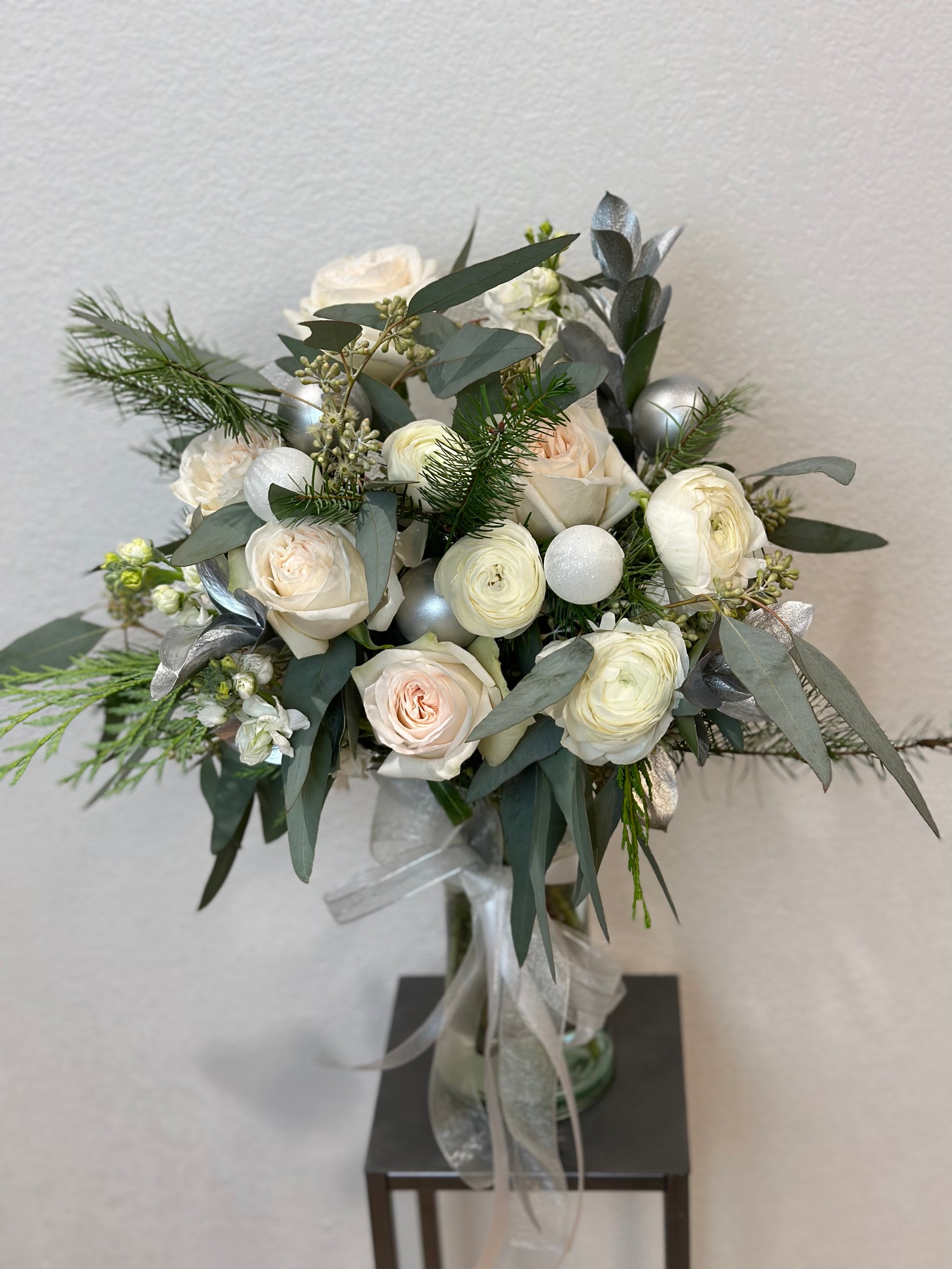 Christmas in Flagstaff Holiday handtied bouquet