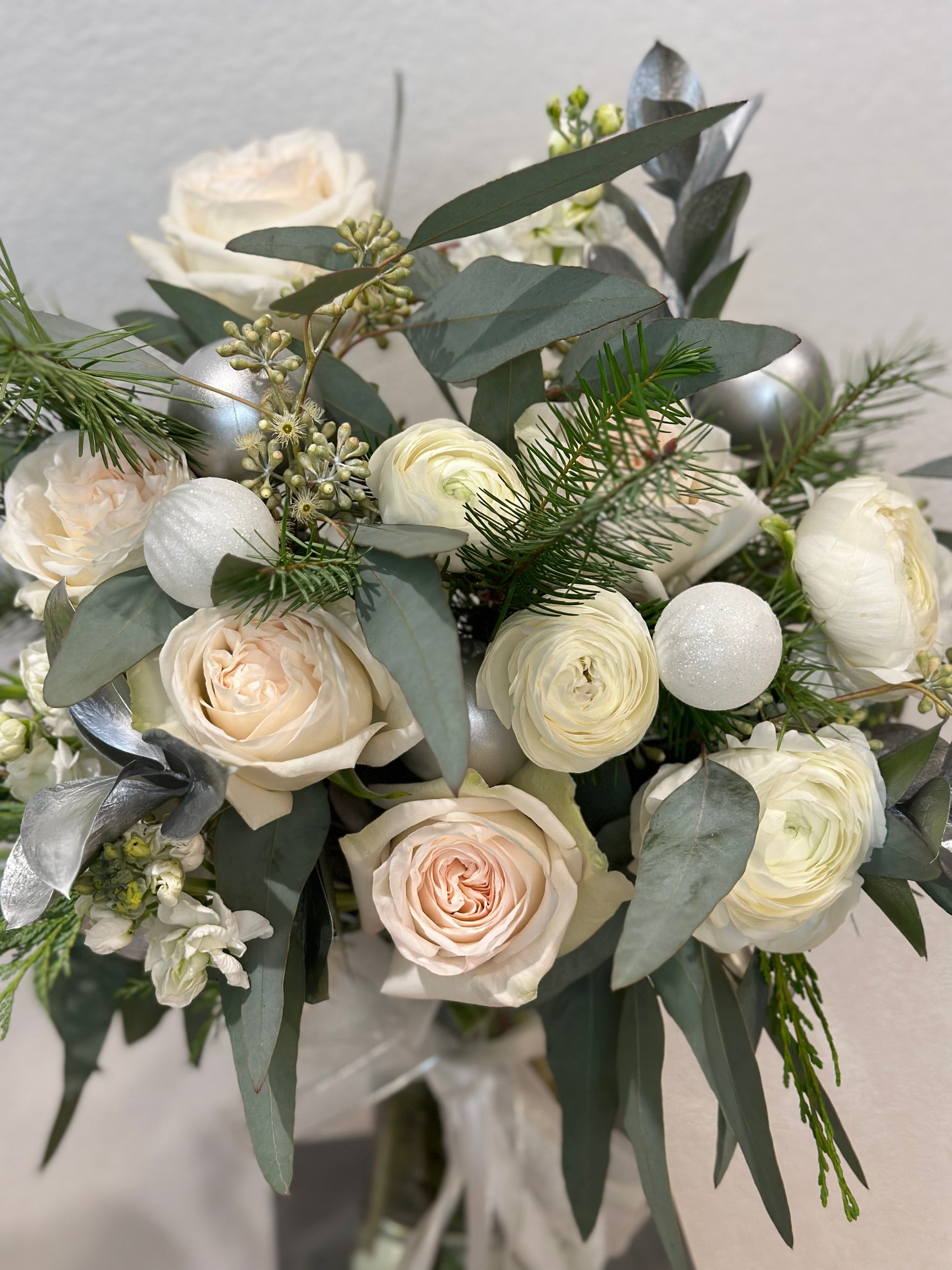 Christmas in Flagstaff Holiday handtied bouquet