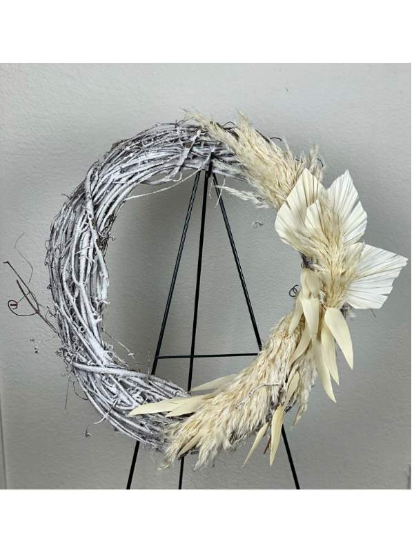 Boho Holiday Wreath-Flower Lab-Boho Wreath,Christmas,Christmas Holiday,Christmas Wreath,Forever Wreath,Holiday,Holiday Wreath,Modern Wreath,Wreath