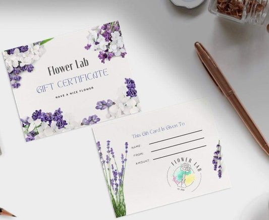 Flower Lab Gift Card-Flower Lab-Appreciation,celebration,Christmas,Custom,Get Well,Gift Card,Great Present,Great Present for Holidays,Hanukah,Happiness,happy birthday,phoenix,Present for Work Friend,Work present